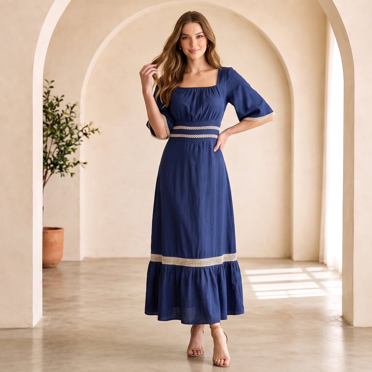 Vestido Sensorial Azul Jeans